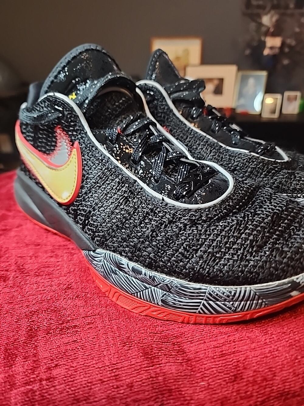 Nike | LeBron 20 Trinity DQ8651-001 Black Basketball Sneakers Shoes GS Size 6Y